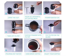 Load image into Gallery viewer, FERGS Pocket Coffee Maker - Grind, Brew, Pour in 1
